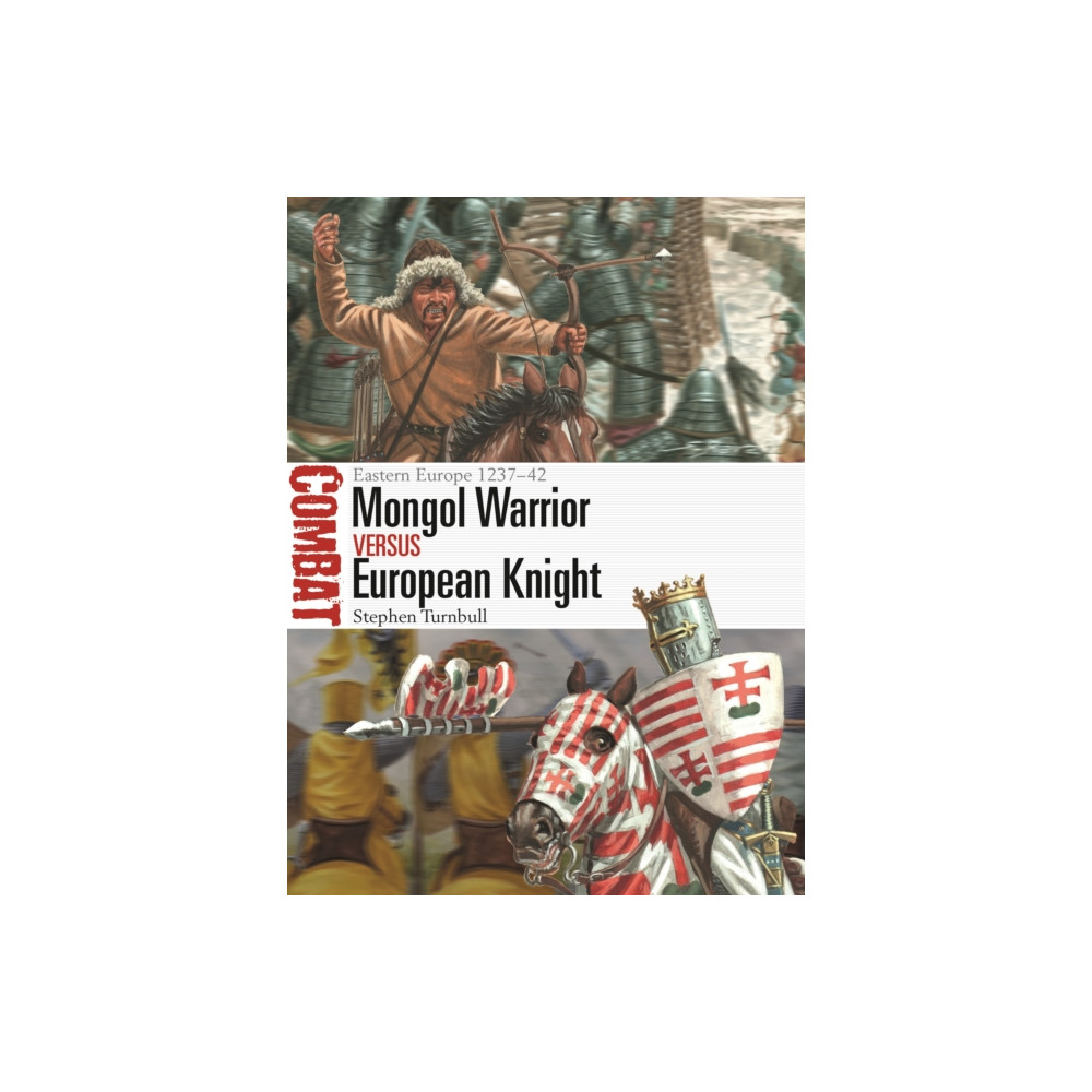 Produktbild för Mongol Warrior vs European Knight (häftad, eng)