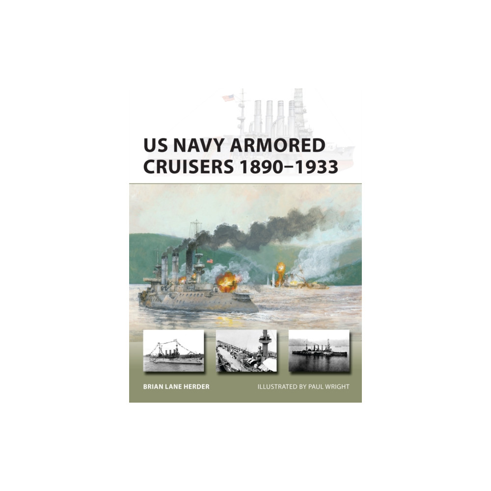 Produktbild för US Navy Armored Cruisers 1890–1933 (häftad, eng)