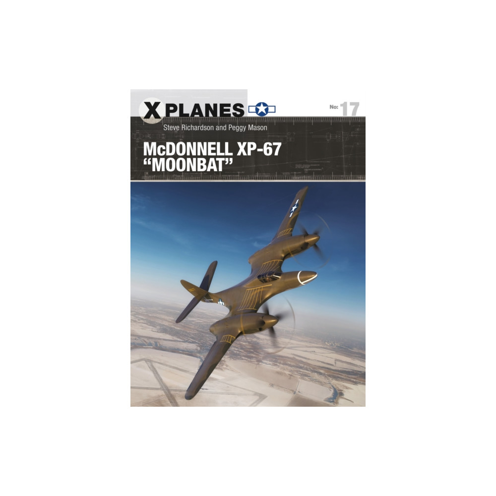Produktbild för McDonnell XP-67 "Moonbat" (häftad, eng)