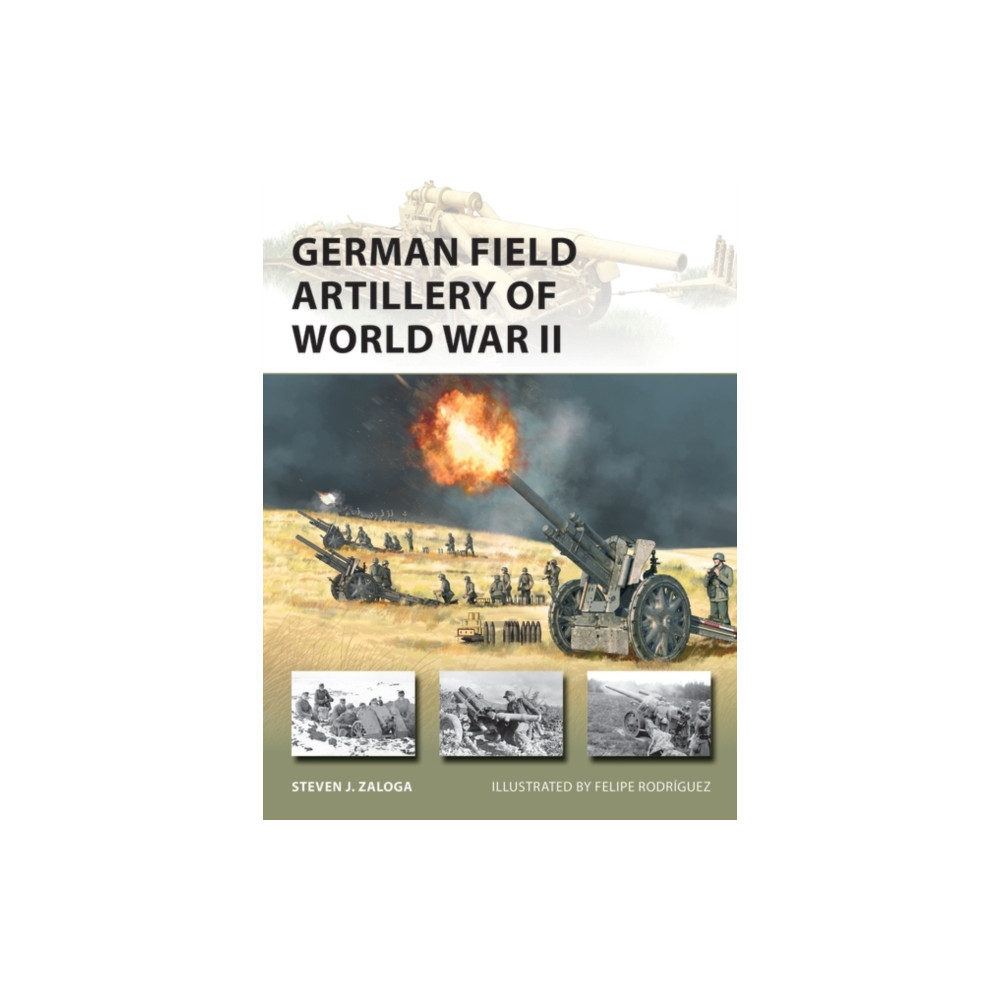 Produktbild för German Field Artillery of World War II (häftad, eng)
