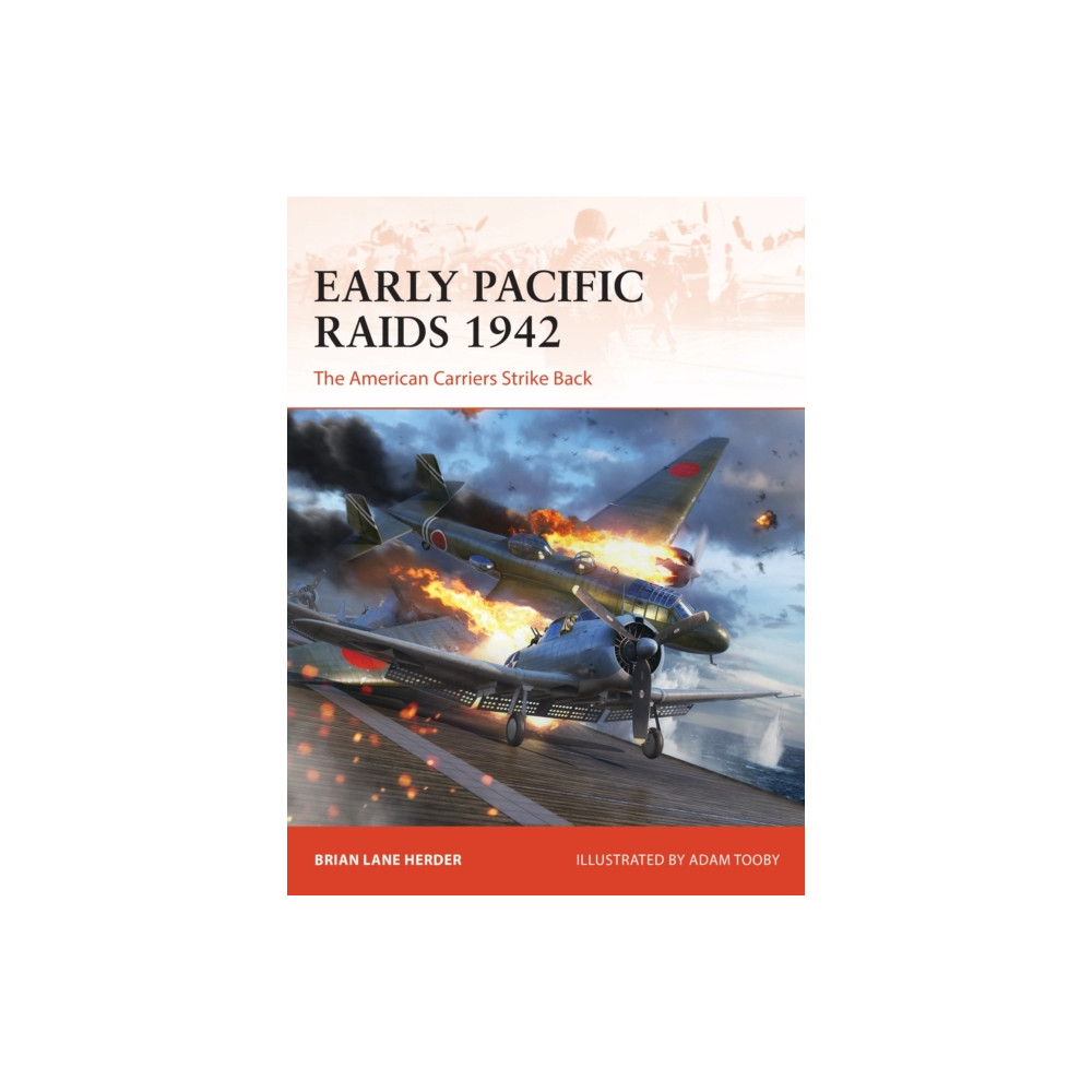 Produktbild för Early Pacific Raids 1942 (häftad, eng)