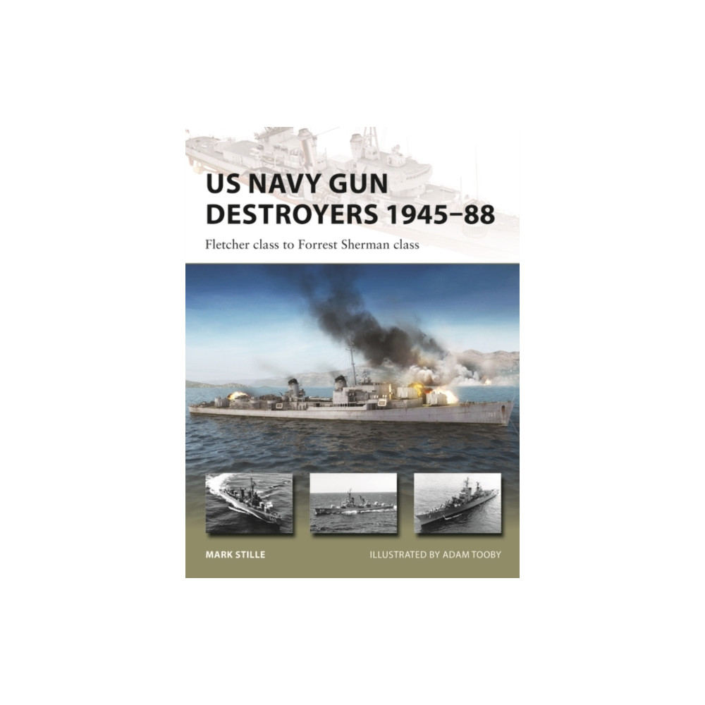 Produktbild för US Navy Gun Destroyers 1945–88 (häftad, eng)