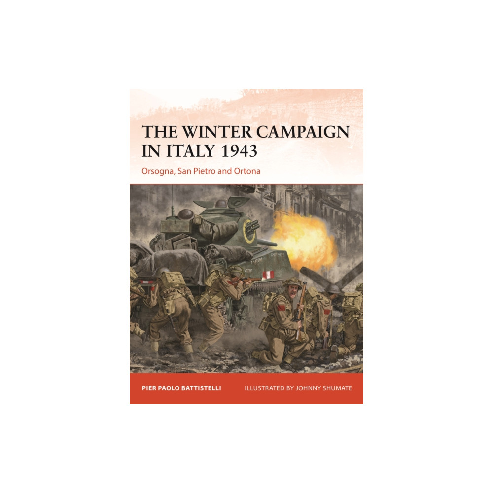 Produktbild för The Winter Campaign in Italy 1943 (häftad, eng)