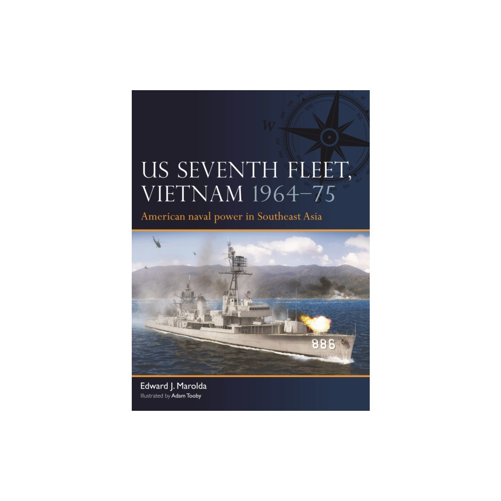 Produktbild för US Seventh Fleet, Vietnam 1964–75 (häftad, eng)