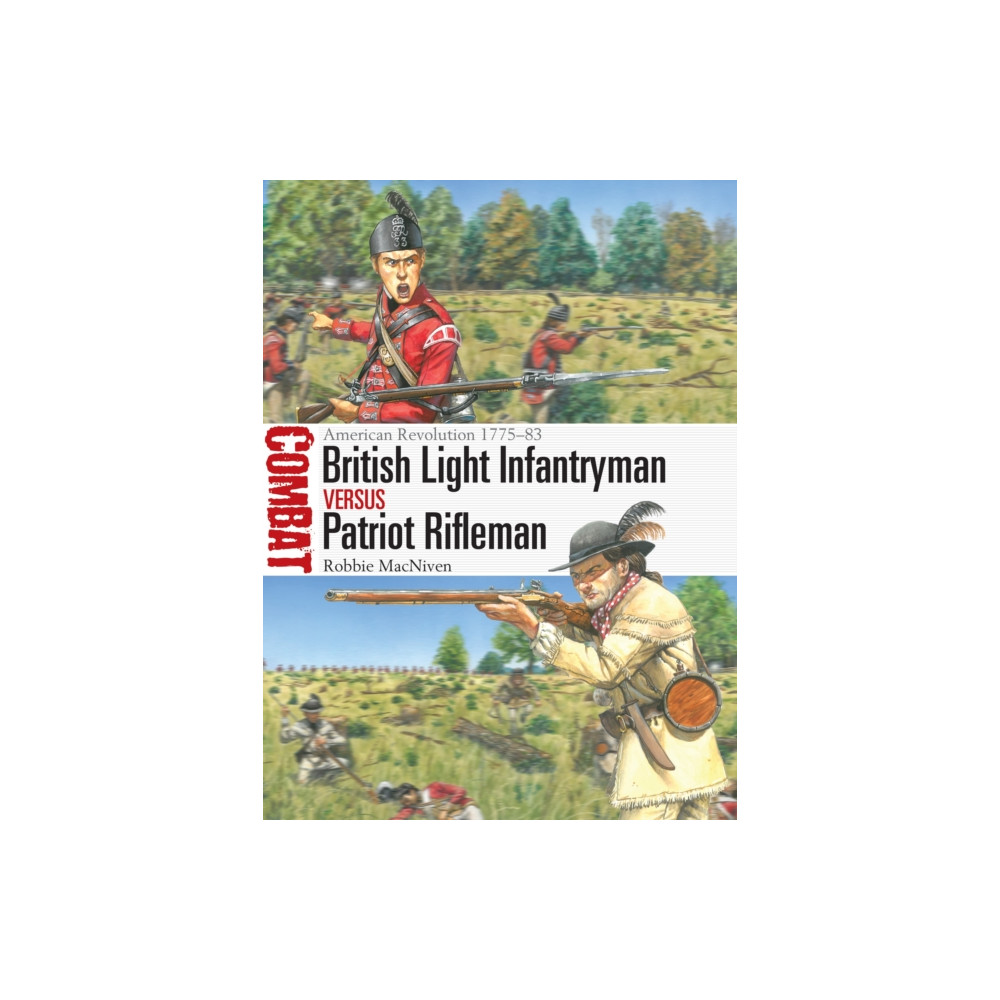 Produktbild för British Light Infantryman vs Patriot Rifleman (häftad, eng)