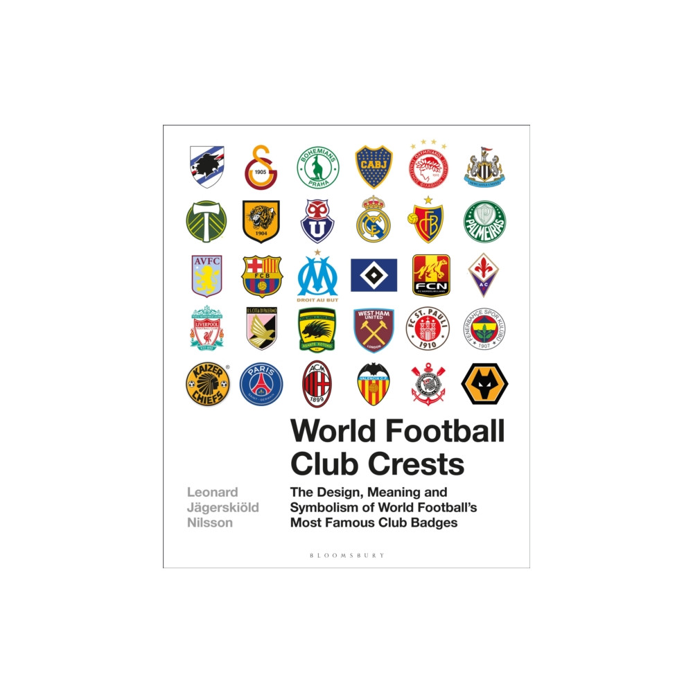 Produktbild för World Football Club Crests (inbunden, eng)