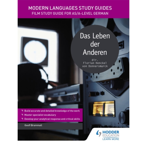 Hodder Education Modern Languages Study Guides: Das Leben der Anderen (häftad)