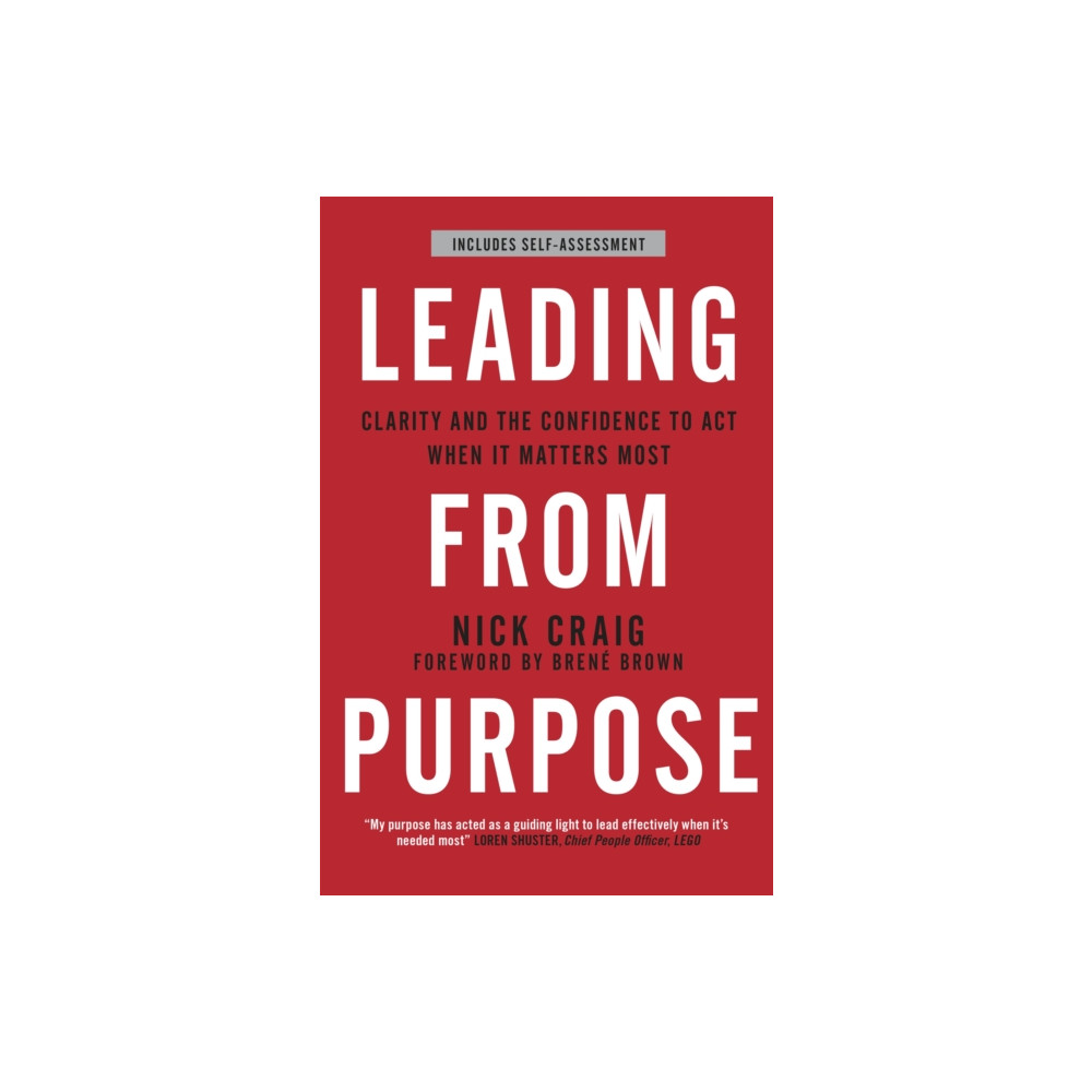 Produktbild för Leading from Purpose (häftad, eng)