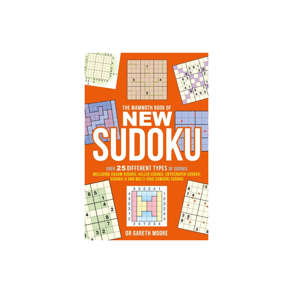 Produktbild för The Mammoth Book of New Sudoku (häftad, eng)