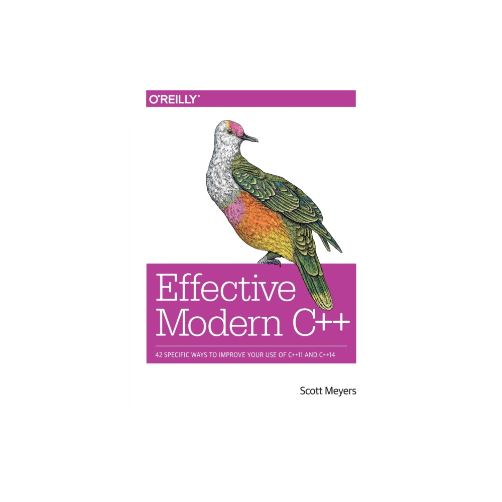 Produktbild för Effective Modern C++ (häftad, eng)