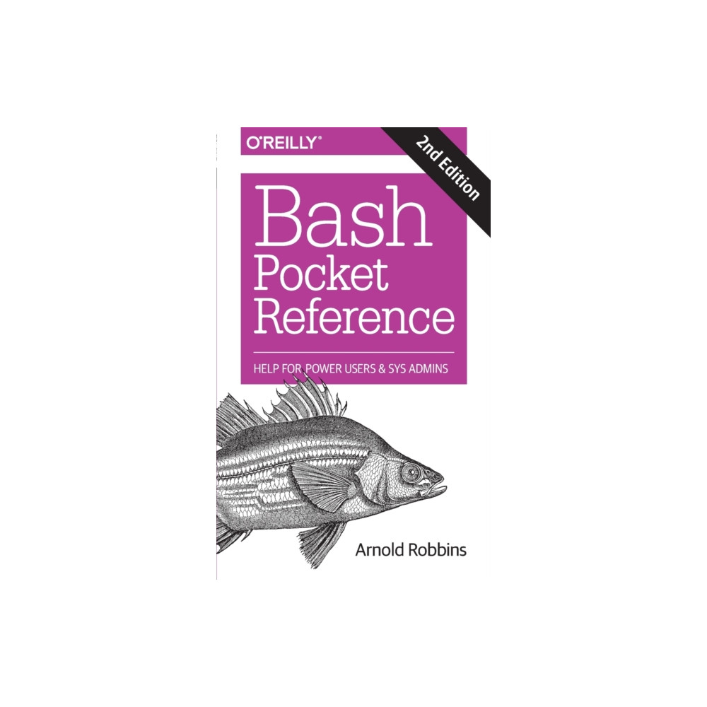 Produktbild för Bash Pocket Reference 2e (häftad, eng)