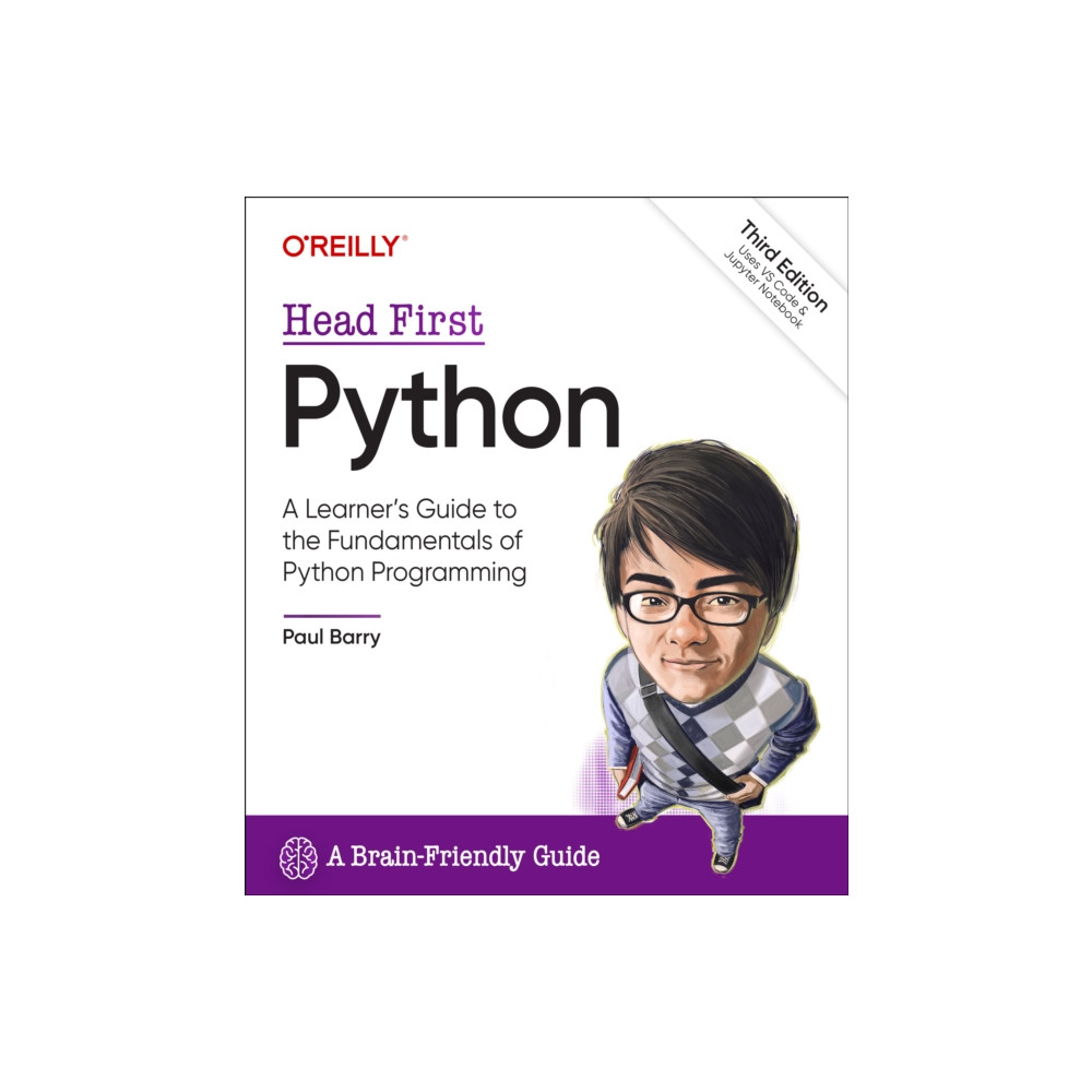 Produktbild för Head First Python (häftad, eng)