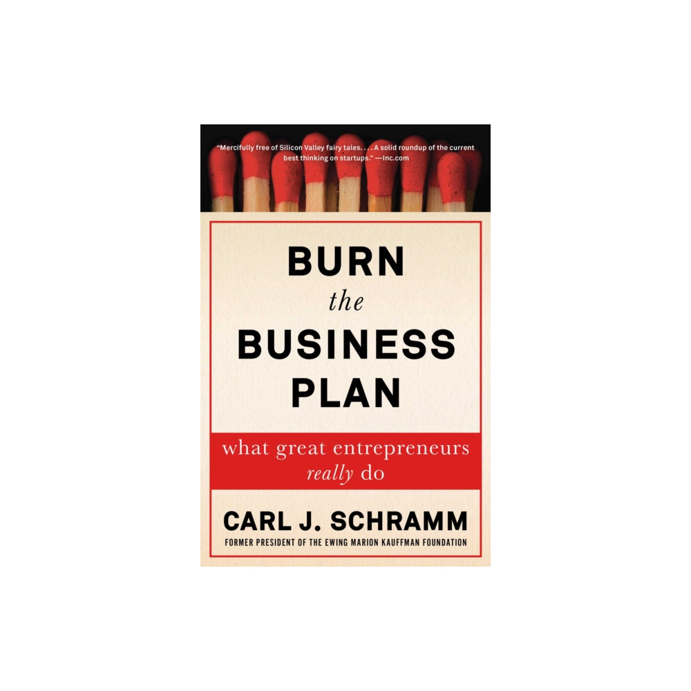 Produktbild för Burn the Business Plan (häftad, eng)