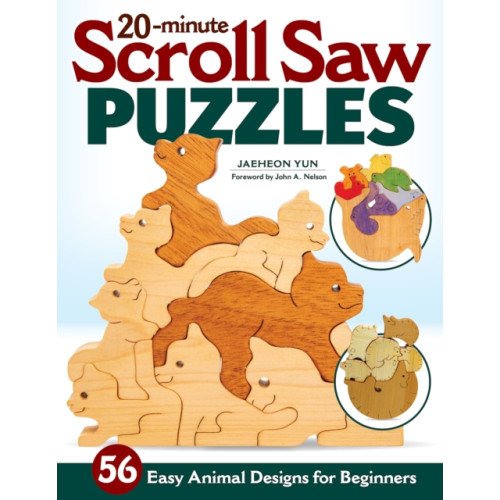 Fox Chapel Publishing 20-Minute Scroll Saw Puzzles (häftad)