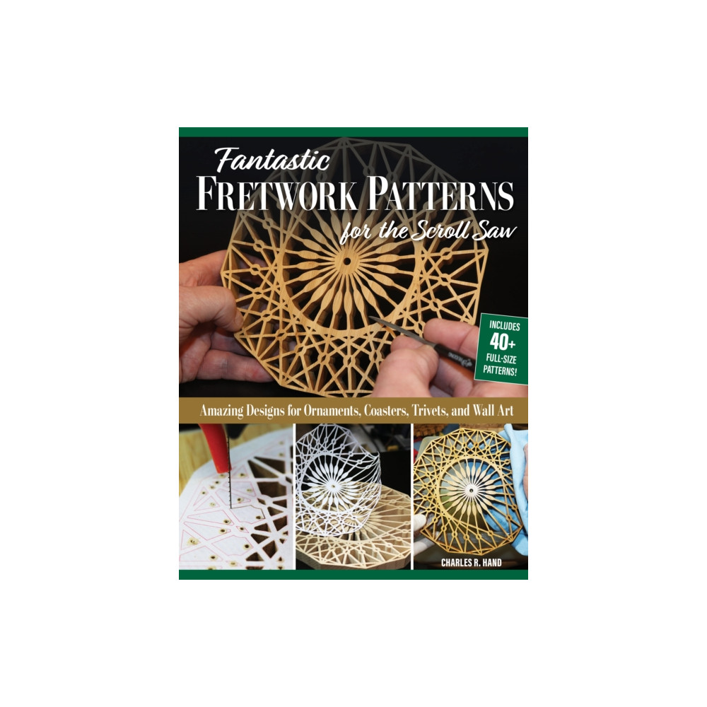 Produktbild för Fantastic Fretwork Patterns for the Scroll Saw (häftad, eng)