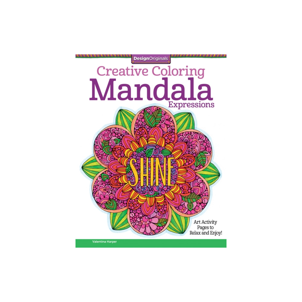 Produktbild för Creative Coloring Mandala Expressions (häftad, eng)
