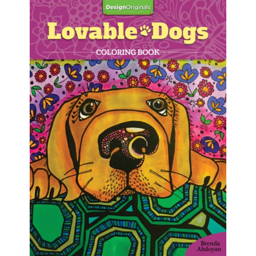 Design Originals Lovable Dogs Coloring Book (häftad, eng)
