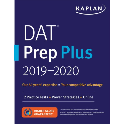 Kaplan Publishing DAT Prep Plus 2019-2020 (häftad, eng)