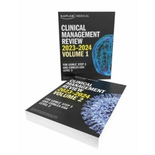 Kaplan Publishing Clinical Management Complete 2-Book Subject Review 2023-2024 (häftad, eng)