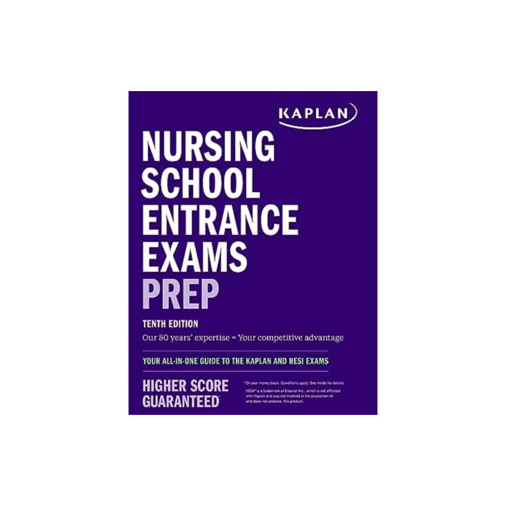 Produktbild för Nursing School Entrance Exams Prep (häftad, eng)