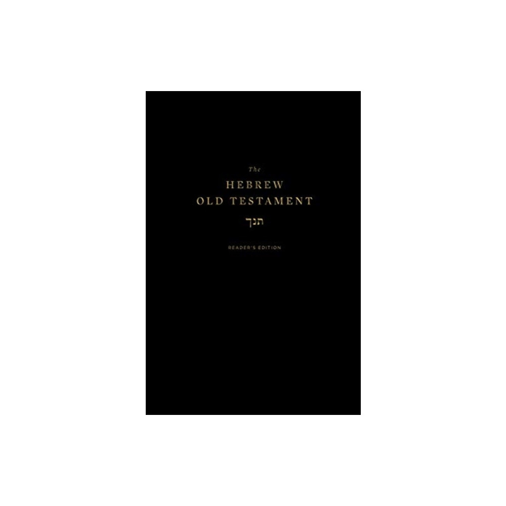 Produktbild för The Hebrew Old Testament, Reader's Edition (inbunden, eng)