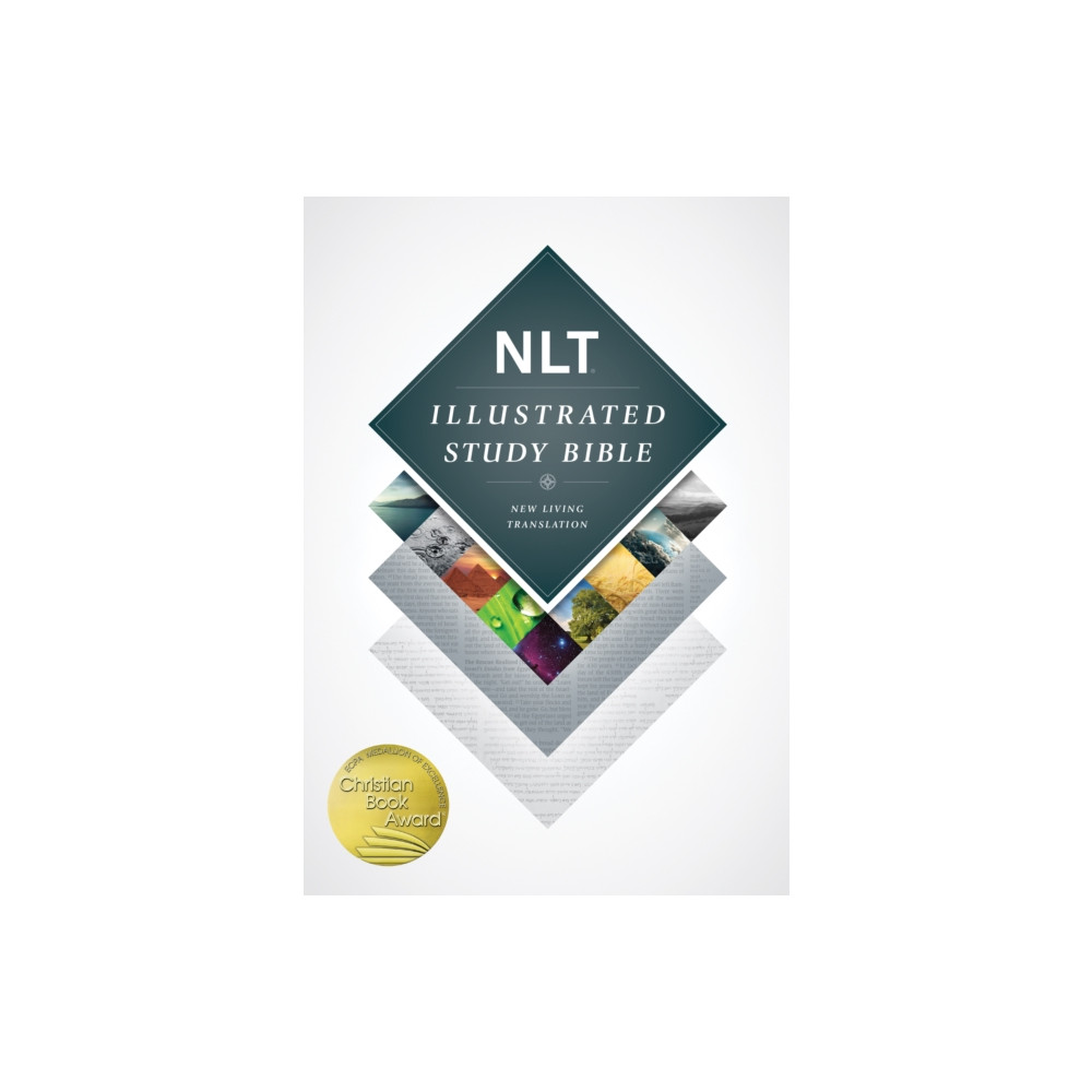 Produktbild för Illustrated Study Bible-NLT (inbunden, eng)