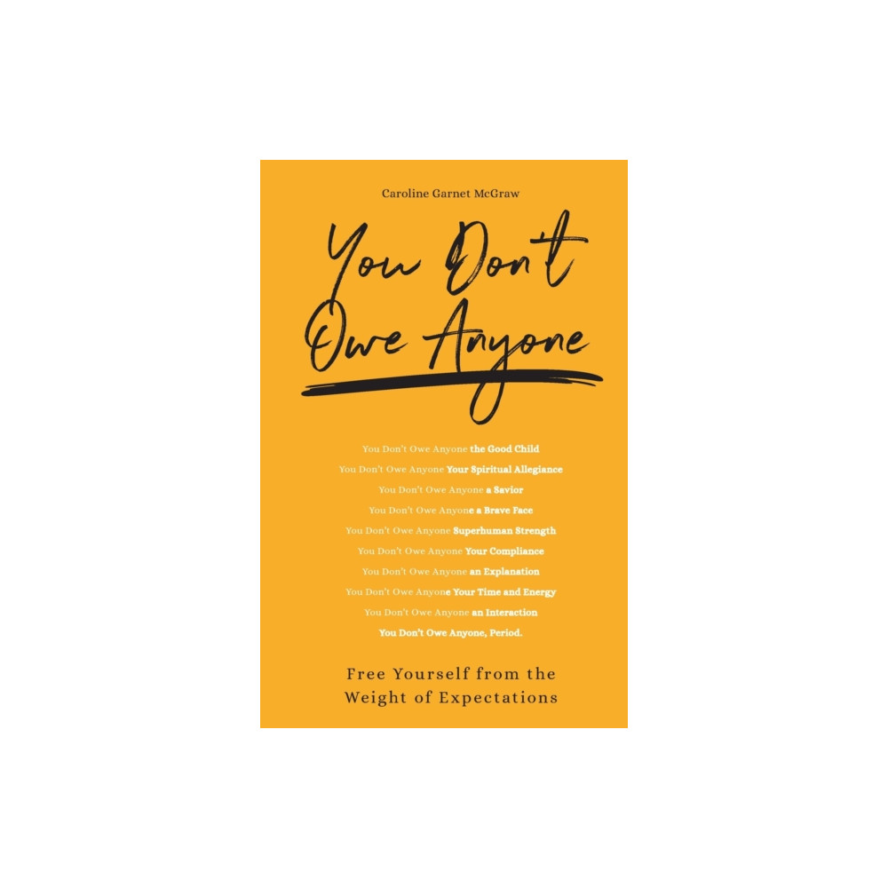 Produktbild för You Don't Owe Anyone (häftad, eng)