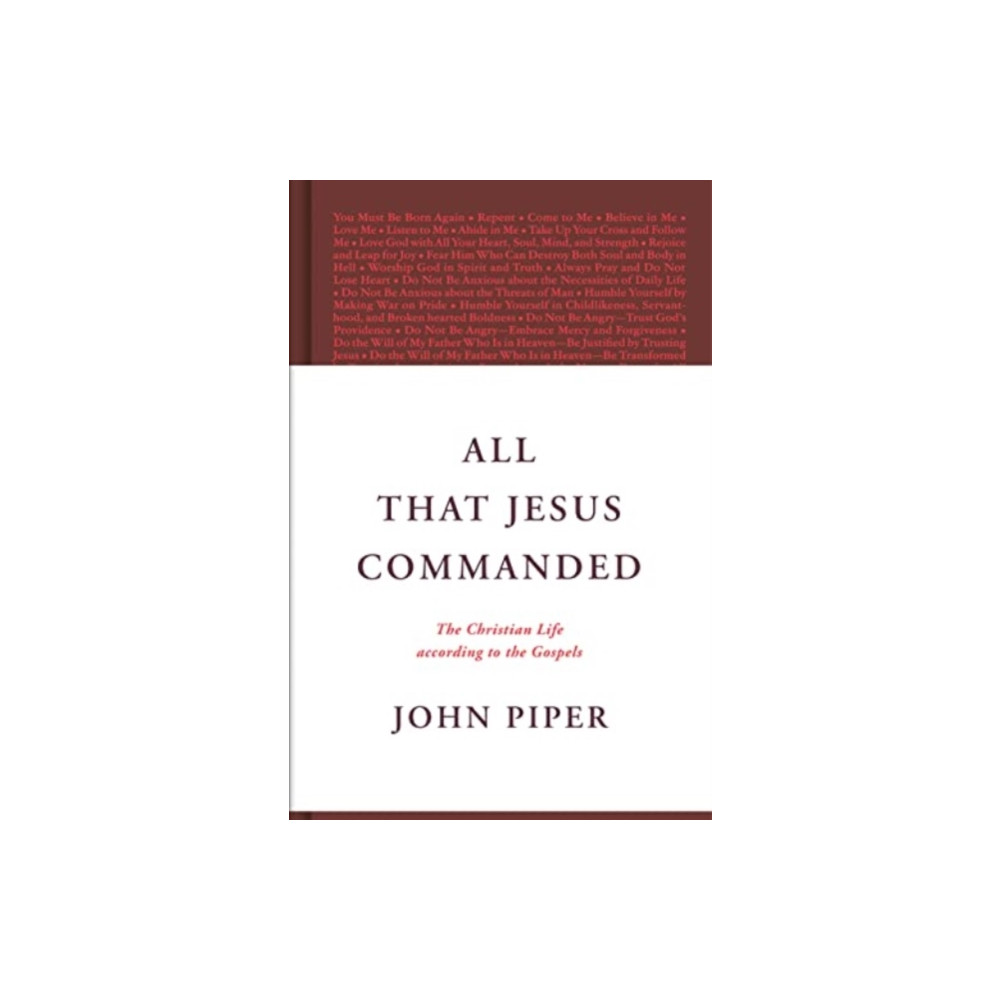 Produktbild för All That Jesus Commanded (inbunden, eng)