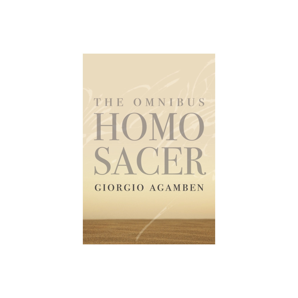 Produktbild för The Omnibus Homo Sacer (inbunden, eng)