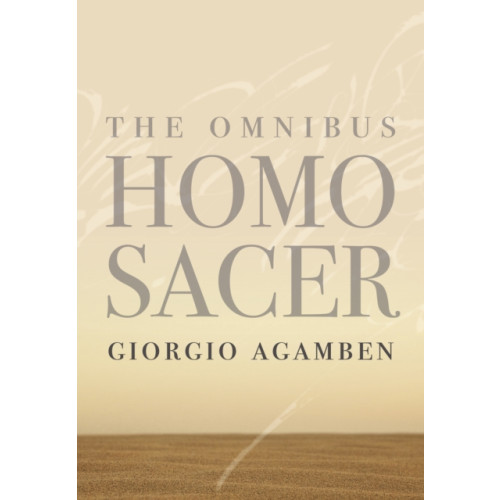 Stanford university press The Omnibus Homo Sacer (inbunden, eng)