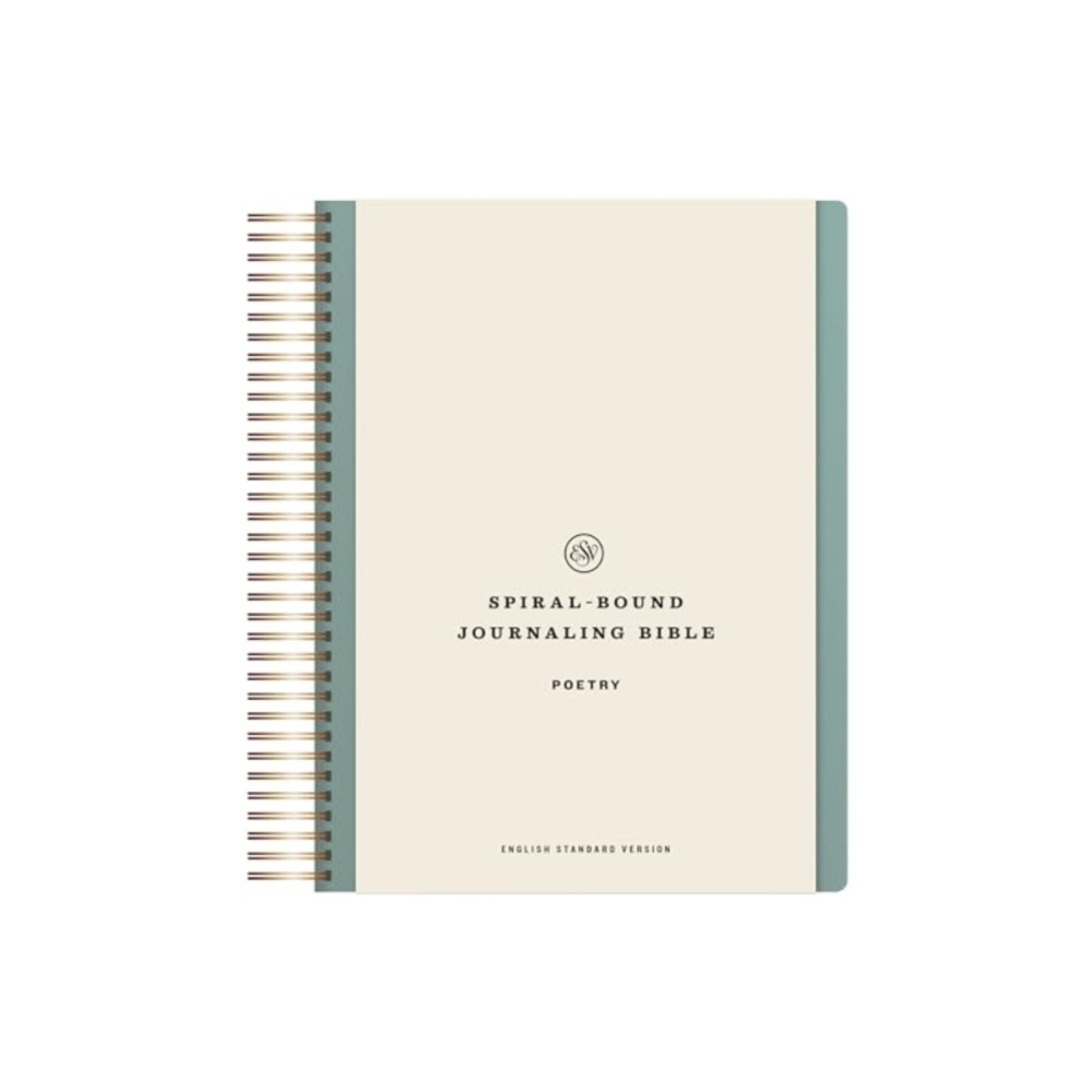 Produktbild för ESV Spiral-Bound Journaling Bible, Poetry (inbunden, eng)