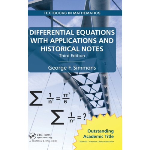 Taylor & francis inc Differential Equations with Applications and Historical Notes (inbunden, eng)