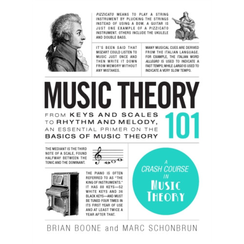 Adams Media Corporation Music Theory 101 (inbunden)