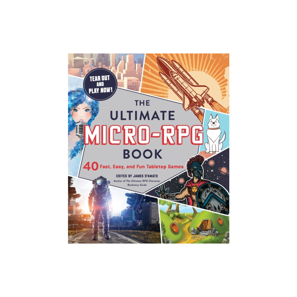 Produktbild för The Ultimate Micro-RPG Book (häftad, eng)
