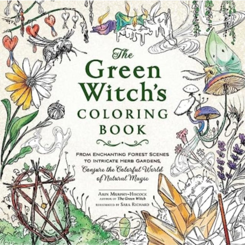 Adams Media Corporation The Green Witch's Coloring Book (häftad)