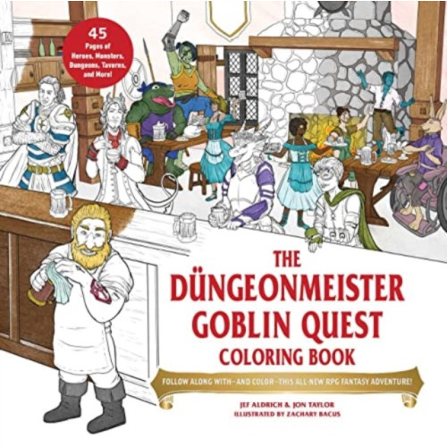 Adams Media Corporation The Dungeonmeister Goblin Quest Coloring Book (häftad)