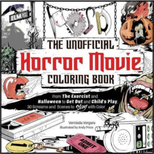Adams Media Corporation The Unofficial Horror Movie Coloring Book (häftad)