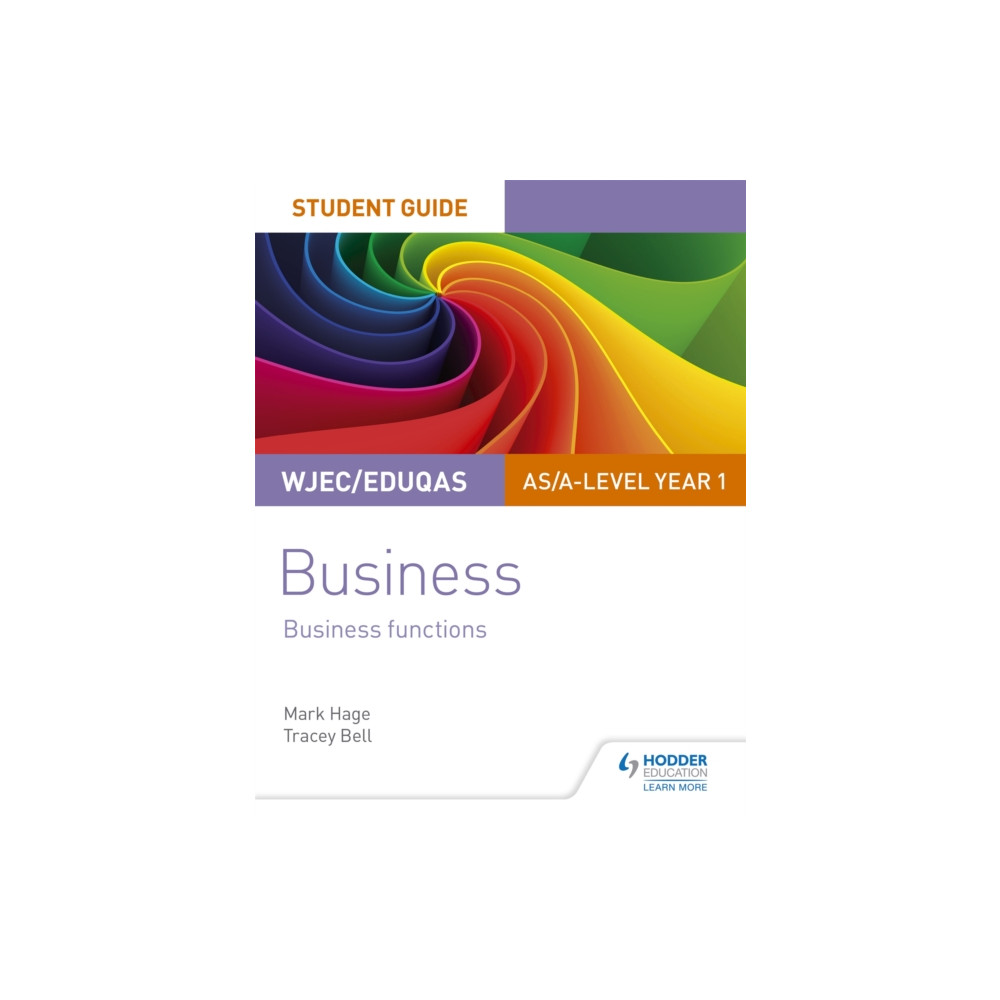 Produktbild för WJEC/Eduqas AS/A-level Year 1 Business Student Guide 2: Business Functions (häftad, eng)