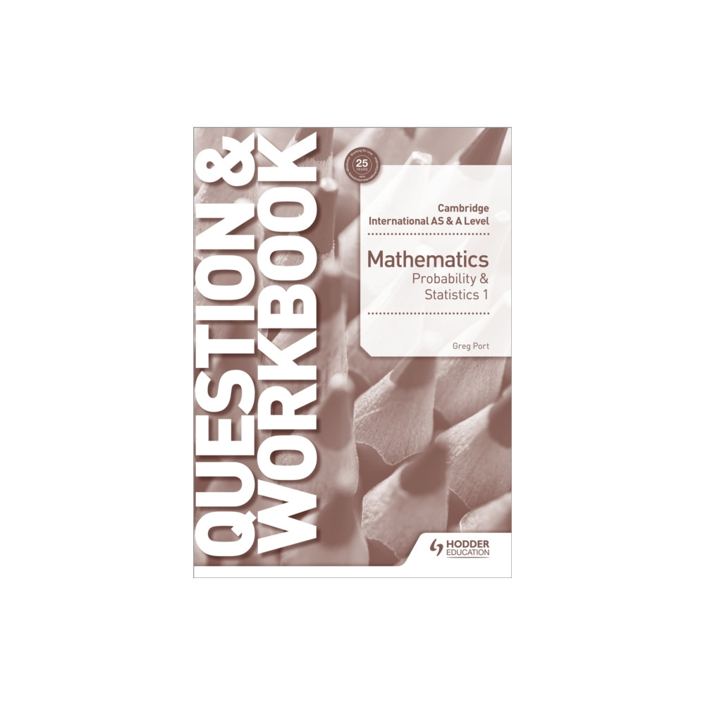 Produktbild för Cambridge International AS & A Level Mathematics Probability & Statistics 1 Question & Workbook (häftad, eng)