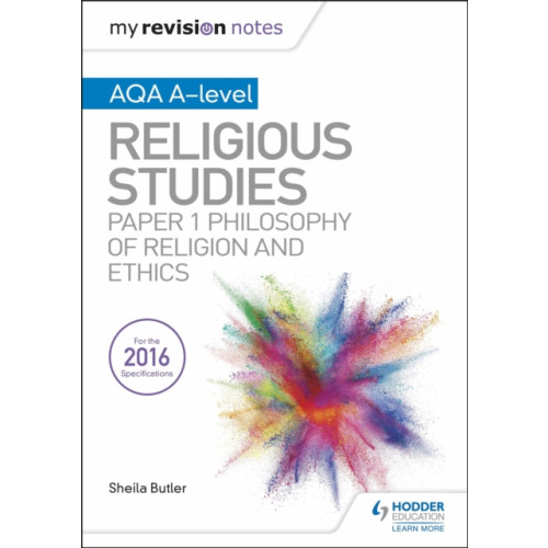 Hodder Education My Revision Notes AQA A-level Religious Studies: Paper 1 Philosophy of religion and ethics (häftad)