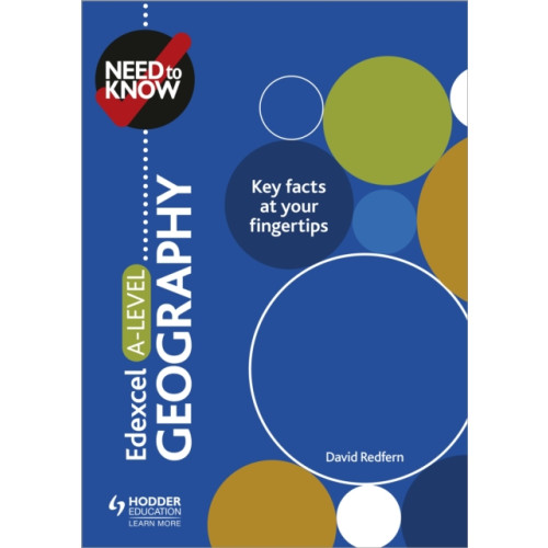 Hodder Education Need to Know: Edexcel A-level Geography (häftad)