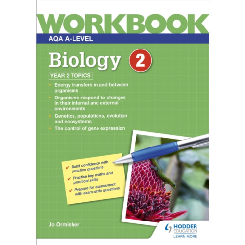 Hodder Education AQA A-level Biology Workbook 2 (häftad, eng)