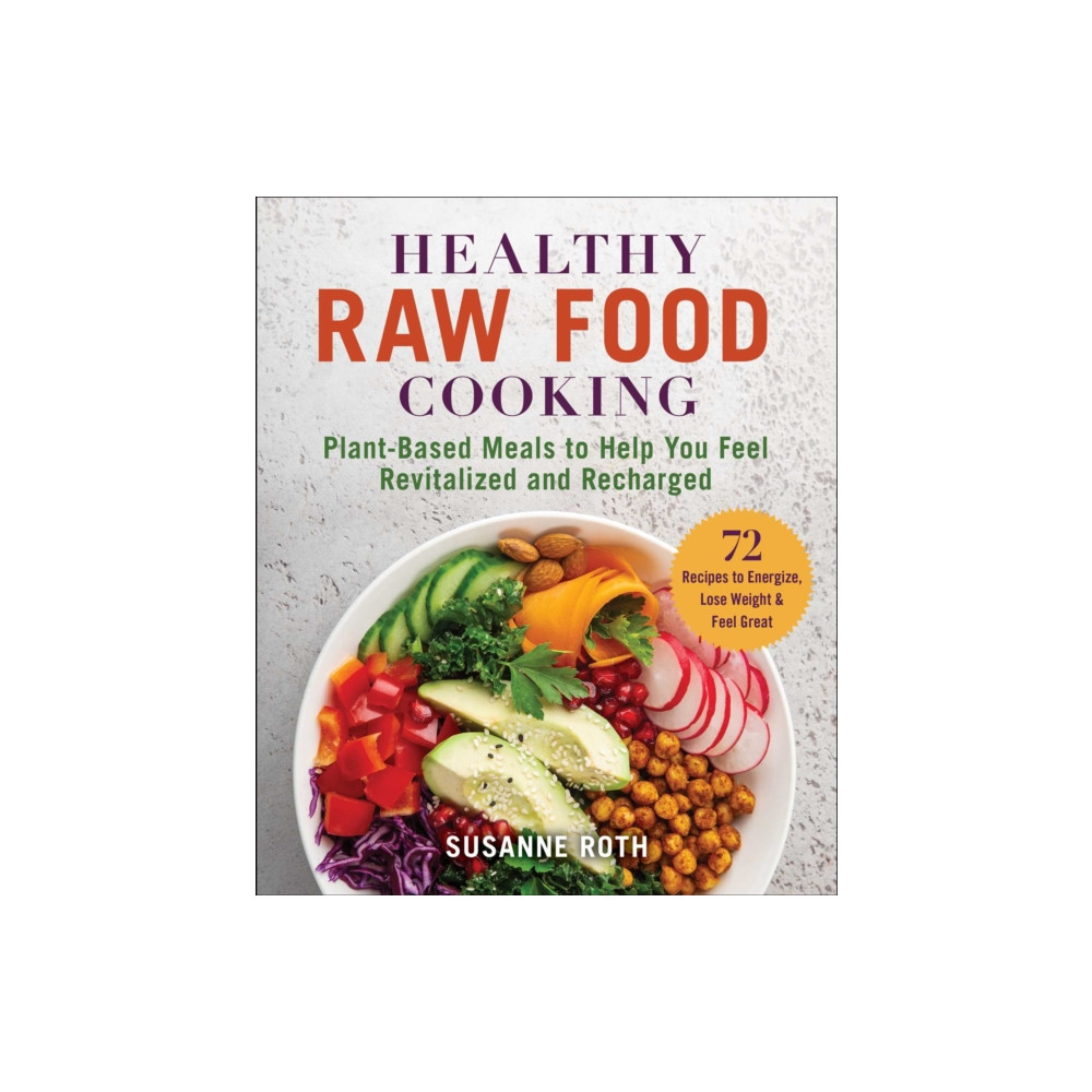 Produktbild för Healthy Raw Food Cookbook (häftad, eng)