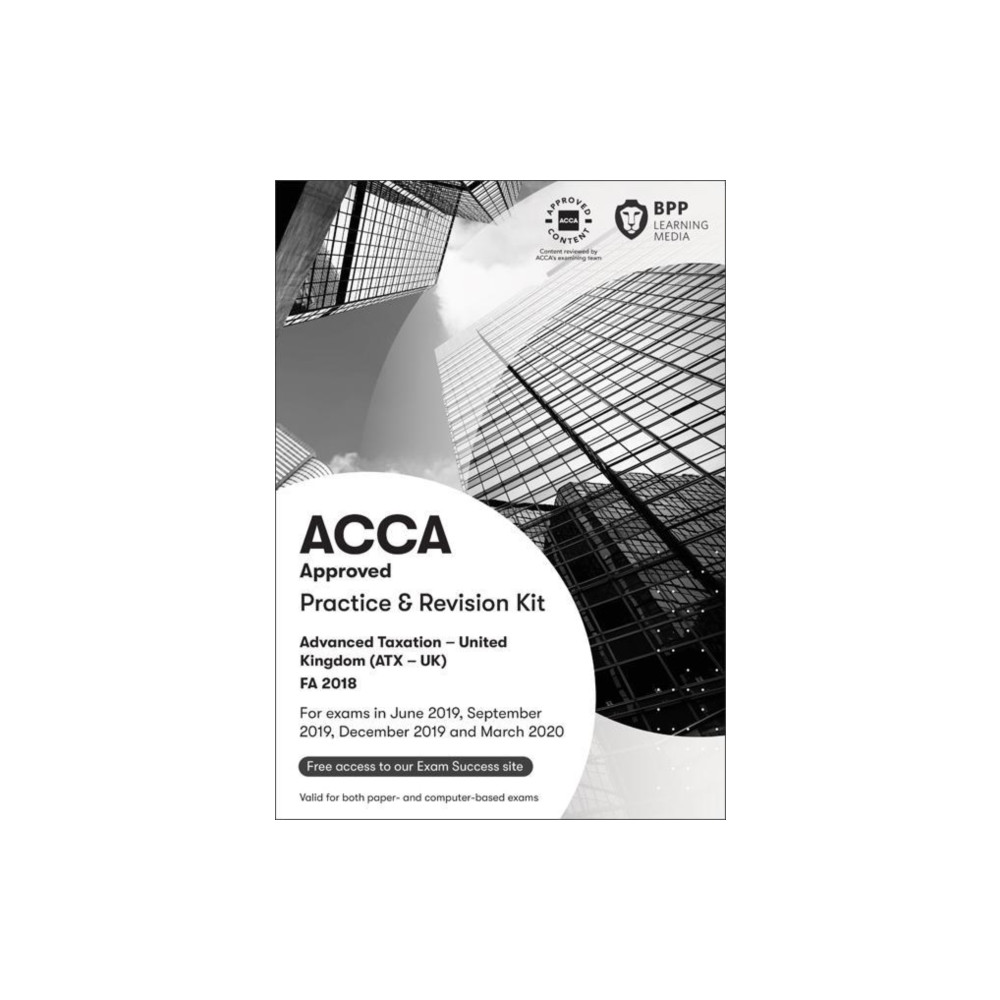 Produktbild för ACCA Advanced Taxation FA2018 (häftad, eng)