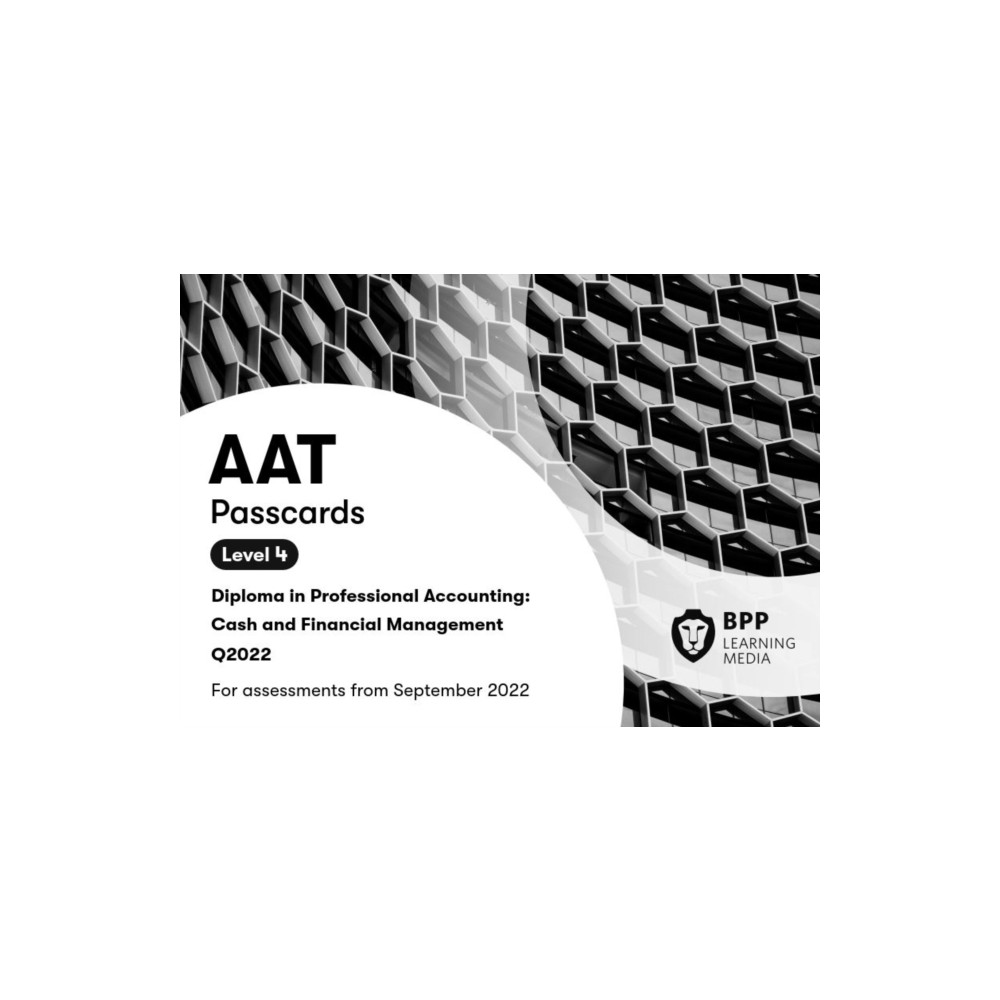 Produktbild för AAT Cash and Financial Management (bok, spiral, eng)