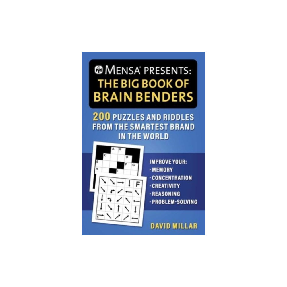 Produktbild för Mensa(r) Presents: The Big Book of Brain Benders (häftad, eng)