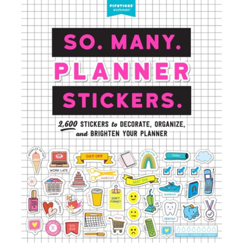 Workman Publishing So. Many. Planner Stickers. (häftad, eng)