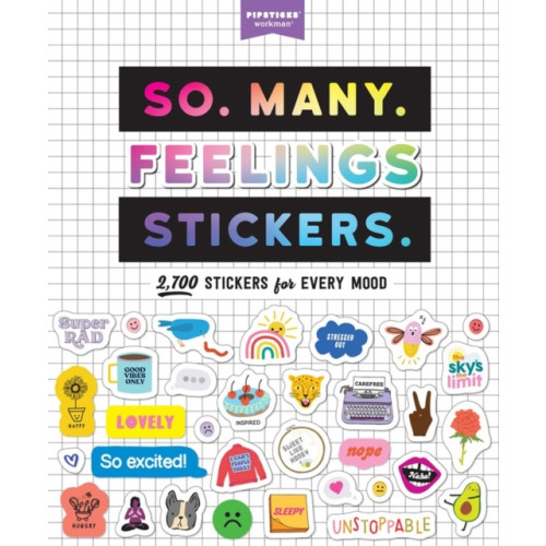 Workman Publishing So. Many. Feelings Stickers. (häftad, eng)