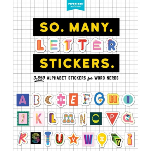 Workman Publishing So. Many. Letter Stickers. (häftad, eng)