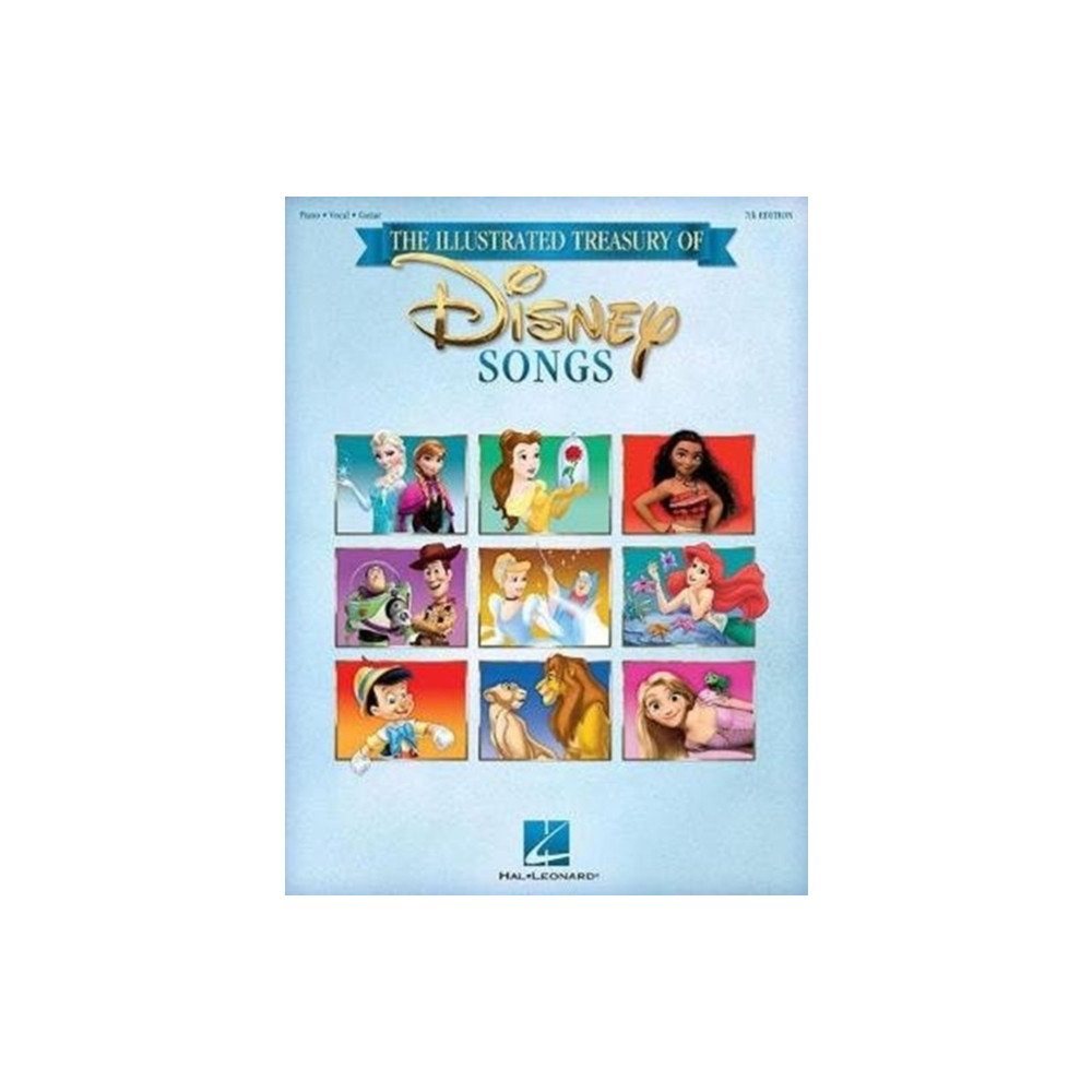 Produktbild för DISNEY SONGS ILLUSTRATED TREASURY (häftad, eng)
